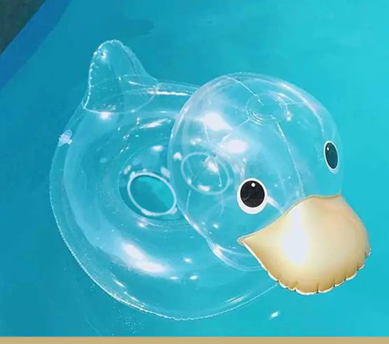 Thick Inflatable Baby Float with Safety Seat for Kids