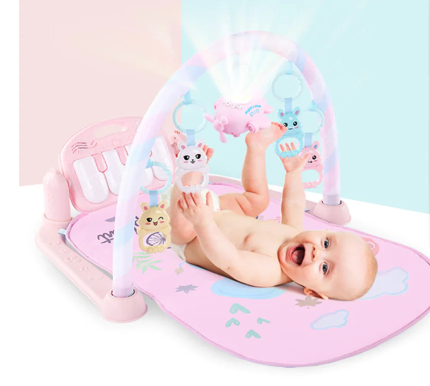 Baby Play Gym with Musical Piano for Early Learning