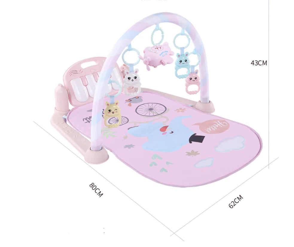 Baby Play Gym with Musical Piano for Early Learning