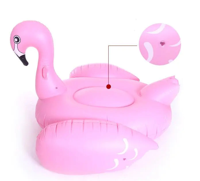 Inflatable Flamingo Pool Float and Lounge Chair